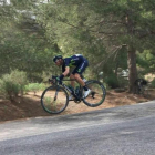 El salto de Alejandro Valverde en la Vuelta a Murcia.-TWITTER