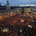 Concentración del 15-M en la Puerta del Sol, en mayo del 2011.-JOSÉ LUIS ROCA