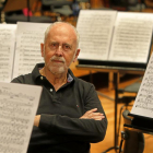 El director, Jesús López Cobos, ayer, en el Auditorio-J. M. LOSTAU