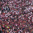 Manifestación en Turín el 5 de marzo para protestar contra la violencia contra las mujeres.-ALESSANDRO DI MARCO