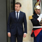 Emmanuel Macron.-