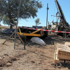 Imagen de los sondeos que la empresa realiza en la explotación minera de Villavieja de Yeltes.-Jesusenlared.blogspot.com