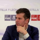 El secretario general del PSOE de Castilla y León, Luis Tudanca.-ICAL