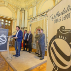 Puente ayer en la presentación de ‘Valladolid, tú eres deporte’-MIGUEL ÁNGEL SANTOS
