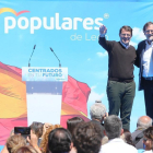 El candidato del PP a la Presidencia de la Junta, Alfonso Fernández Mañueco, y el expresidente del Gobierno Mariano Rajoy-ICAL