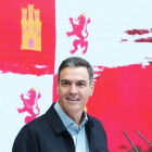 Pedro Sánchez hoy en León. | ICAL