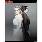 Yolanda Aréstegui y Goizalde Núñez como Bette Davis y Joan Crawford.-J. NAVAL