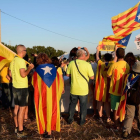 Partidarios de los CDR, en Lledoners-JOSEP LAGO
