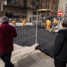 Obras en la calle Estación y el túnel de Panaderos en Valladolid.-PHOTOGENIC