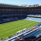 El Santiago Bernabéu.-AFP