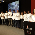 La consejera de Cultura y Turismo, María Josefa García Cirac, presenta la oferta gastronómica de Castilla y León a través de las Estrellas Michelin.-ICAL