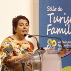 La alcaldesa de Segovia, Clara Luquero, presenta en Fitur la oferta turística de la ciudad-Ical