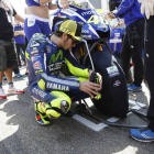 Valentino Rossi, en Motorland.-ÁNGEL DE CASTRO