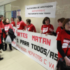 Encierro de los enfermos de Hepatits C en el Hospital Clínico de Valladolid-J.M.Lostau