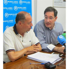 Alfredo Blanco y Jesús Enríquez, ayer.-EUROPA PRESS