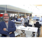 Julio Herrero Bermejo, director general de Aspaym, en una de las salas del centro de Valladolid.-ICAL