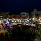 Luces de Navidad en el centro de Valladolid.-ICAL