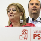 Teresa López durante un acto con el PSOE.-ICAL