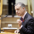 El lendakari, Íñigo Urkullu, el pasado diciembre en el Parlamento vasco.-/ EFE / DAVID AGUILAR