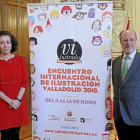 Cantalapiedra y De la Riva durante la presentación-J.M.Lostau