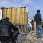El campo de refugiados de Moria, en la isla de Lesbos, el pasado febrero-NUÑO MAYA