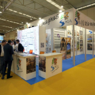 Expositor de Soria en la XXI Feria Internacional del Turismo de Interior (Intur).-RUBÉN CACHO / ICAL