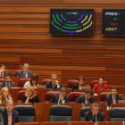 Votación en el Pleno de las Cortes-Ical