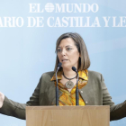 La consejera de Agricultura y Ganadería, Milagros Marcos, clausura el Congreso 'Somos Castilla y León' organizado por El Mundo - Diario de Castilla y León.-J.M.LOSTAU