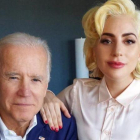 Joe Biden y Lady Gaga.-EL PERIÓDICO