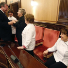 El alcalde de León, Antonio Silván, recibe a la asociación de cocineras profesionales y productoras de Castilla y León denominada ‘Entretantas’-ICAL