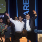 El presidente del PP, Mariano Rajoy, en la convención de Nuevas Generaciones en Córdoba.-EFE
