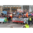 Manifestación de JUSAPOL (Justicia Salarial Policial) Burgos para reclamar una equiparación salarial-ICAL