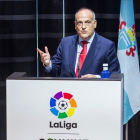 Javier Tebas, presidente de LaLiga.-