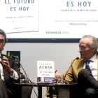 Aznar y Josep Piqué, esta tarde en Barcelona-