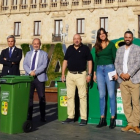 Presentación de la campaña promovida por Ecovidrio en colaboración con el Ayuntamiento para impulsar el reciclaje de vidrio. -AYUNTAMIENTO VALLADOLID