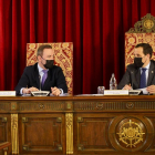 Imagen del pleno de la Diputación de Valladolid en el que se ha aprobado el plan de empleo.- E.M