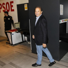 El secretario general del PSOE en Segovia, Juan Luis Gordo-ICAL