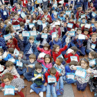 Los niños de Valladolid muestran su apoyo al proyecto.-J.M. LOSTAU
