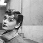 Una imagen de Audrey Hepburn.-