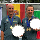 Pablo Castro Pinos y David García Ferreras, campeones del mundo.-EL MUNDO
