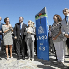 Inauguración del tramo de la VA-30 entre la carretera de Soria y Cabezón-Ical