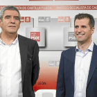 Julio Villarrubia y Luis Tudanca-J.M.Lostau