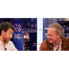 Pablo Motos y Bertín Osborne, en 'El hormiguero'.-ATRESMEDIA