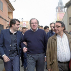 Suárez-Quiñones, Herrera y el alcalde de Villalar Luis Alonso Laguna-J. M. Lostau