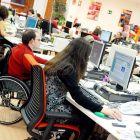 Alumnos con discapacidad de la Universidad de Valladolid acceden a prácticas laborales-E. M.