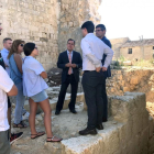 El delegado de la Junta en Valladolid, Pablo Trillo, visita Villalba de los Alcores (Valladolid).-ICAL
