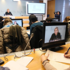 La vicepresidenta y portavoz de la Junta de Castilla y León, Rosa Valdeón, comparece en rueda de prensa posterior al Consejo de Gobierno-ICAL