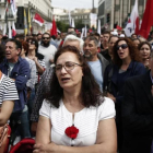 Protesta en Atenas de los afiliados al sindicato comunista PAME.-AP / Yorgos Karahalis