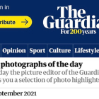Portada de The Guardian. - EM