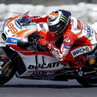 Jorge Lorenzo (Ducati), en los últimos entrenamientos en Australia.-DUCATI MEDIA